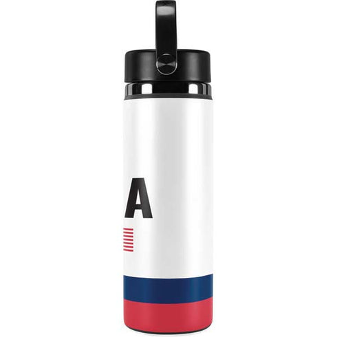 USA American Flag Hydro Flask 20oz Wide Mouth Skin