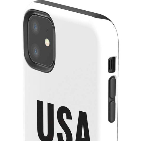 USA American Flag iPhone 11 Impact Case