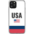USA American Flag iPhone 11 Pro Clear Case