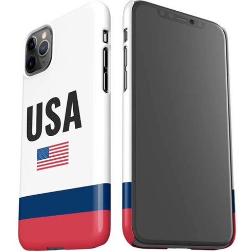USA American Flag iPhone 11 Pro Max Lite Case