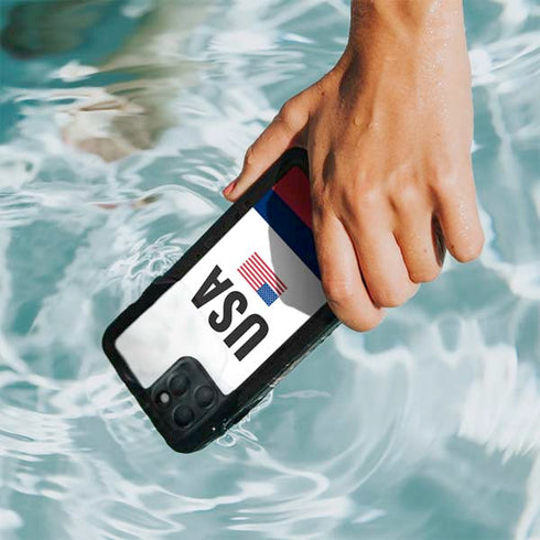 USA American Flag iPhone 11 Pro Max Waterproof Case