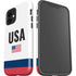 USA American Flag iPhone 12 Impact Case