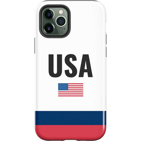 USA American Flag iPhone 12 Pro Impact Case