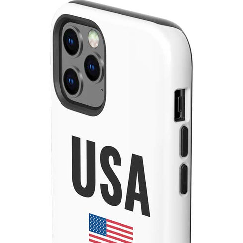 USA American Flag iPhone 12 Pro Impact Case