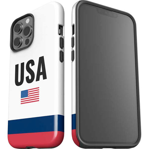 USA American Flag iPhone 13 Pro Max Impact Case