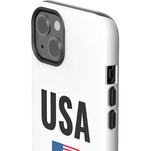 USA American Flag iPhone 15 Plus Impact Case