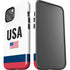 USA American Flag iPhone 15 Impact Case