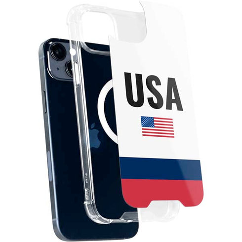USA American Flag iPhone 14 Plus MagSafe Case