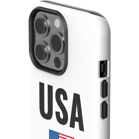 USA American Flag iPhone 15 Pro Impact Case