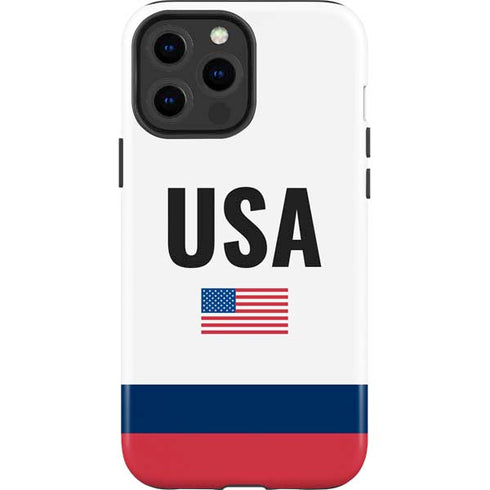 USA American Flag iPhone 15 Pro Max Impact Case