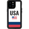 USA American Flag iPhone 14 Pro Max Waterproof Case