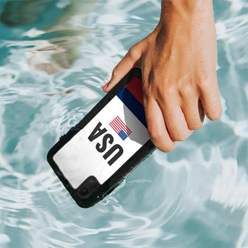 USA American Flag iPhone XR Waterproof Case