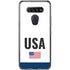 USA American Flag LG K51/Q51 Clear Case
