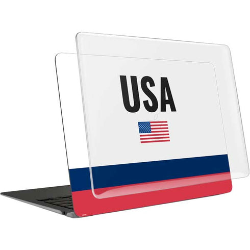 USA American Flag MacBook Air 13in (2020) Case plus Skin