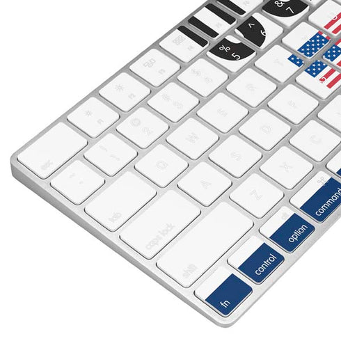 USA American Flag Magic Keyboard Skin