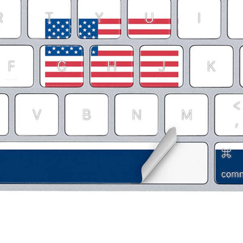USA American Flag Magic Keyboard Skin