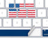 USA American Flag Magic Keyboard Skin
