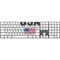 USA American Flag Magic Keyboard with Numeric Keypad Skin