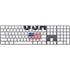 USA American Flag Magic Keyboard with Numeric Keypad Skin