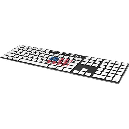 USA American Flag Magic Keyboard with Numeric Keypad Skin