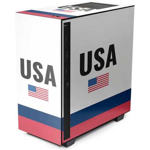 USA American Flag NZXT H510 Compact ATX Mid-Tower Case Skin