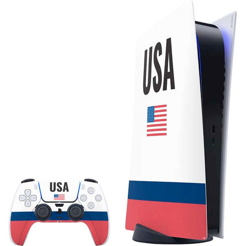 USA American Flag PS5 Digital Edition Bundle Skin