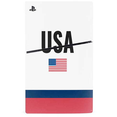 USA American Flag PS5 Slim Disk Bundle Skin