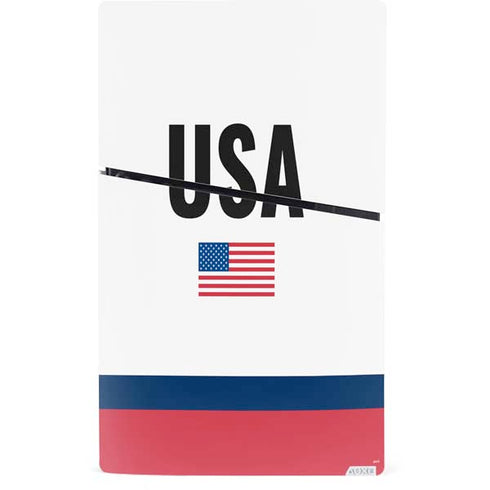 USA American Flag PS5 Slim Digital Edition Console Skin