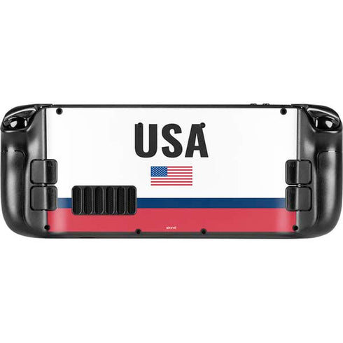 USA American Flag Steam Deck Handheld Gaming Computer Skin