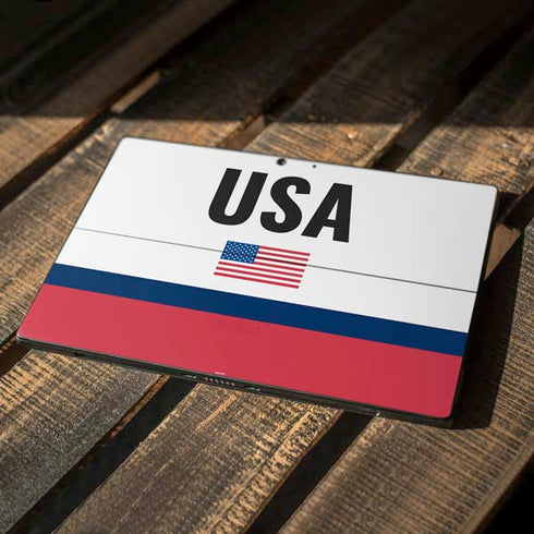 USA American Flag Surface Pro 7 Skin