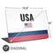 USA American Flag Universal Laptop 17in (13.8 x 10in) Skin