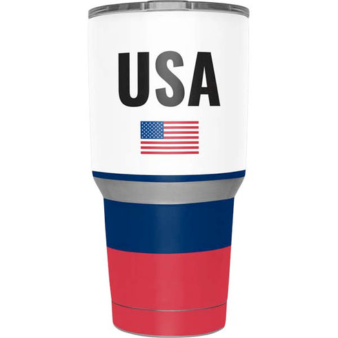 USA American Flag Yeti 30oz Rambler Tumbler Skin
