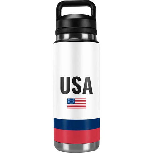 USA American Flag YETI Rambler 26oz Bottle Skin