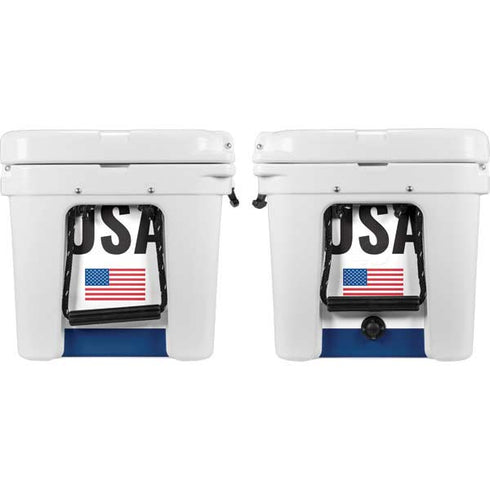 USA American Flag YETI Tundra 35 Hard Cooler Skin