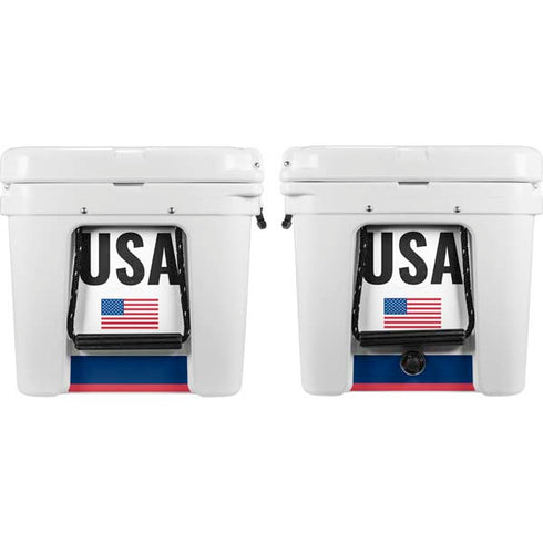 USA American Flag YETI Tundra 65 Hard Cooler Skin