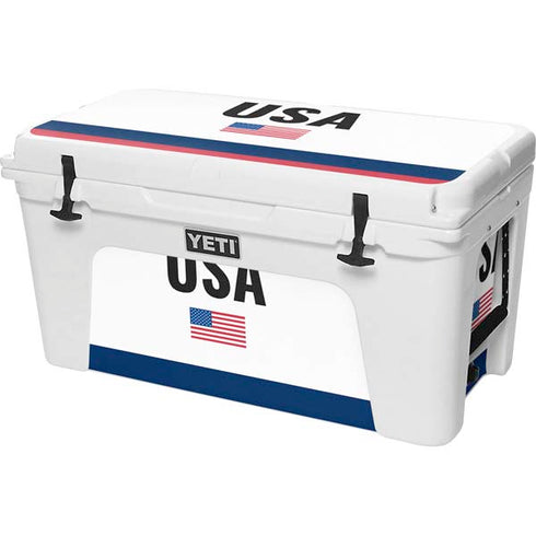 USA American Flag YETI Tundra 75 Hard Cooler Skin