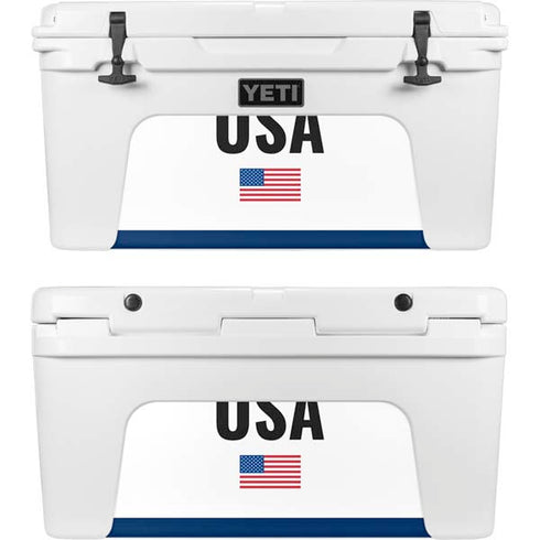 USA American Flag YETI Tundra 75 Hard Cooler Skin