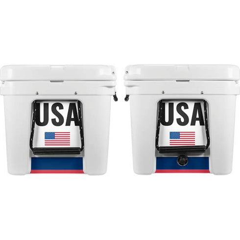 USA American Flag YETI Tundra 75 Hard Cooler Skin
