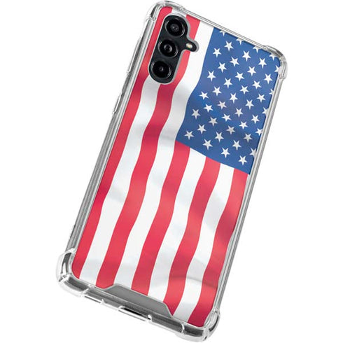 USA Flag Galaxy A54 5G Clear Case