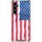 USA Flag Galaxy S23 FE Clear Case