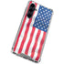 USA Flag Galaxy S23 FE Clear Case