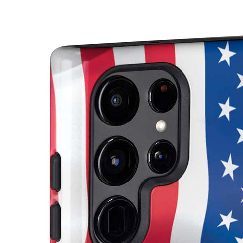 USA Flag Galaxy S24 Ultra Impact Case