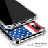 USA Flag iPhone XR Clear Case