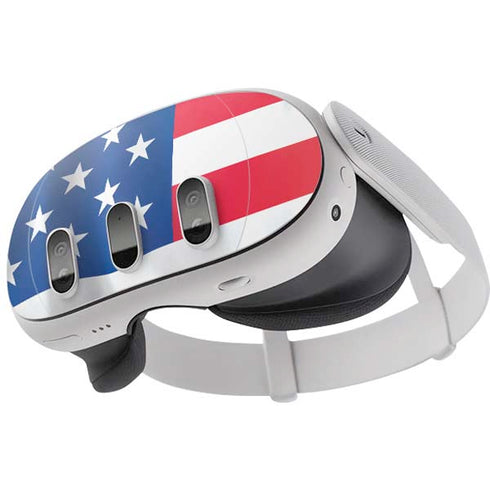 USA Flag Meta Quest 3 Skin