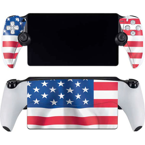 USA Flag PlayStation Portal Remote Player Skin