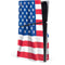 USA Flag PS5 Slim Disk Console Skin