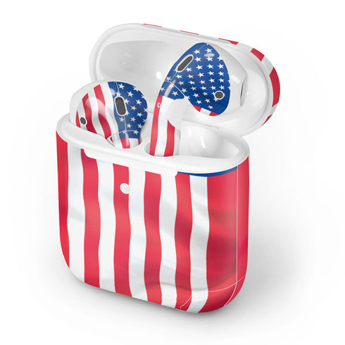USA Flag American Flag Apple AirPods 2 Skin