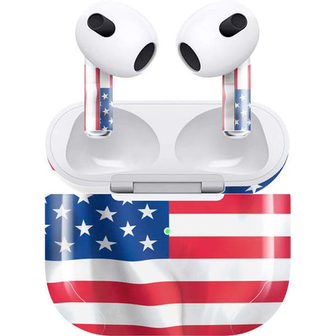 USA Flag American Flag Apple AirPods (3rd Gen 2021) Skin