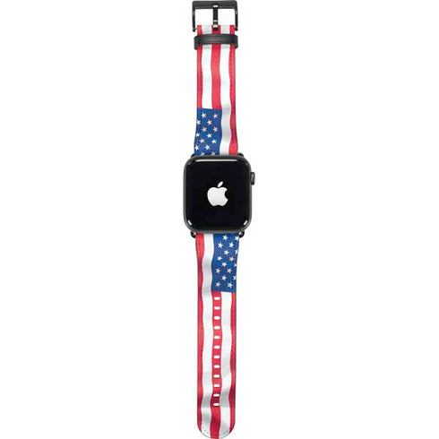 USA Flag American Flag Apple Watch Band 38-40mm