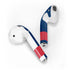 USA Flag Color Block Apple AirPods Skin